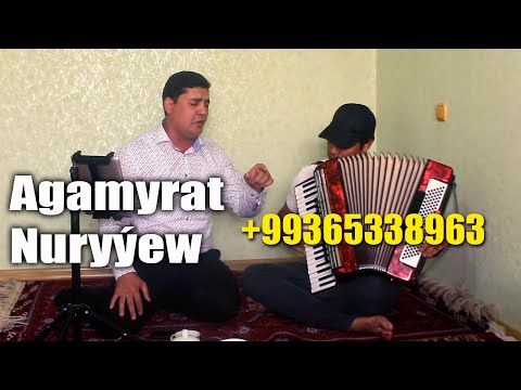 Agamyrat Nuryýew - Arkaç Aýnam (Janly ses)
