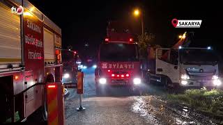 İki Katlı Evin Üst Katı Alev Topuna Döndü