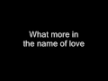 U2-Pride (In the Name of Love) lyrics 