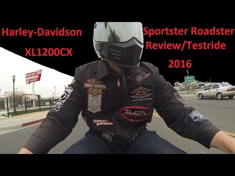 2016 Harley Davidson Roadster Test Ride and Review XL1200CX