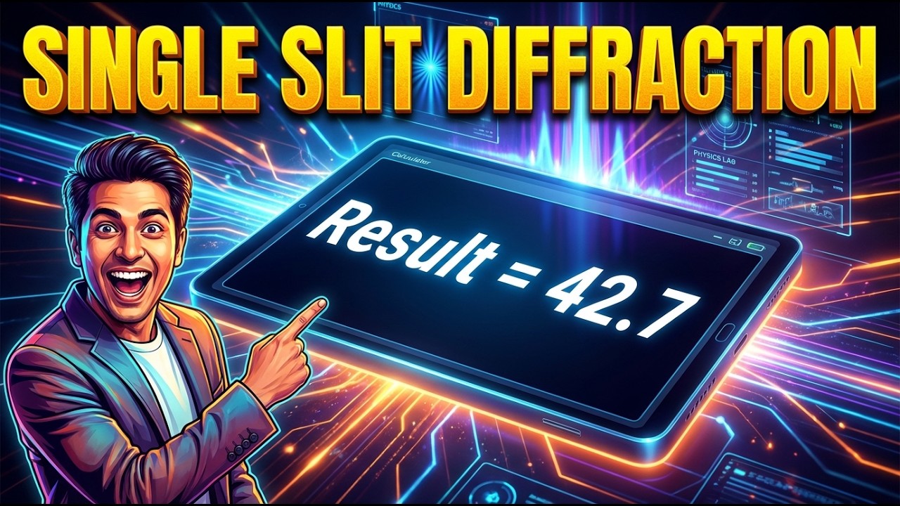 Single Slit Diffraction Interactive Calculator