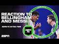 REACTION To Bellingham Confronting Messi And Slapping Barco After The Game ESPN FC Extra Time