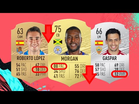 FIFA 20 Top 5 Lowest Stats for Every Stat | PAC, SHO, PAS, ets... |