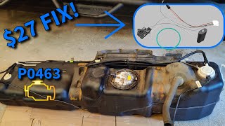 How I Fixed My Ram 1500 P0463 – Gas Gauge/Fuel Level Sensor
