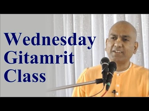 Wednesday Gitamrit Class ''Shlok No.4.15'' By HG Shikshastakam pr 01. 03.2017