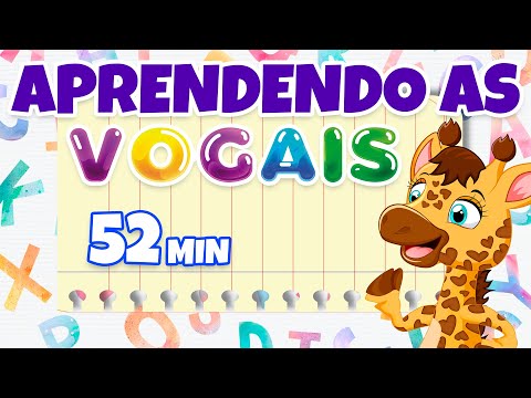Aprendendo as Vogais - Giramille 52 min | Desenho Animado Musical