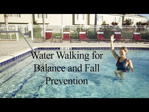 Water Walking Pool Workout for Balance and Fall Prevention WECOACH