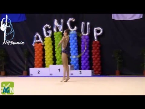Elena Smirnova - RhytmoCats (LUX) - Arco (Hoop) - Junior - AGN Cup 2016