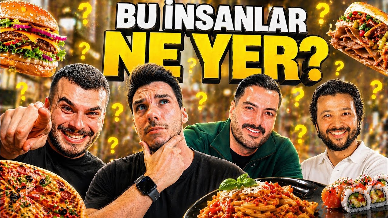 BU İNSANLAR NE YER? ALİ BİÇİM - YAĞIZ SABUNCUOĞLU - CARVISER (FAHİR TALİB)