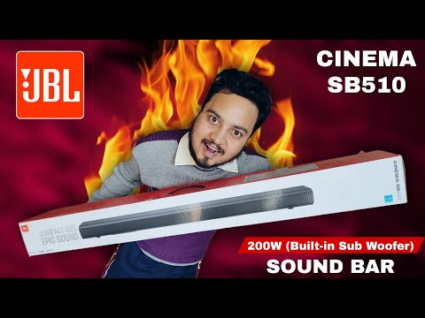 Thumbnail for JBL Cinema SB510 Soundbar Unboxing and Review 🔥 | JBL Soundbar