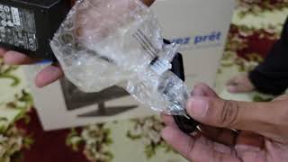 Gaming monitor philips (unboxing) and how to enable 144 hz refresh rate