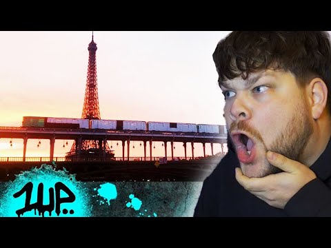 1UP in PARIS | Graffiti WHOLETRAIN Reaction