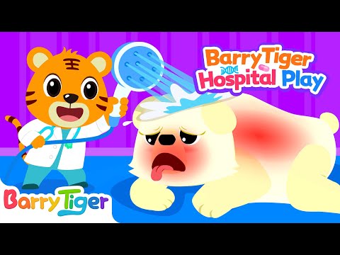 Polar Bear Rescue Mission | Doctor BarryTiger to the Rescue!🚑 | Kids Cartoons & Educational Videos