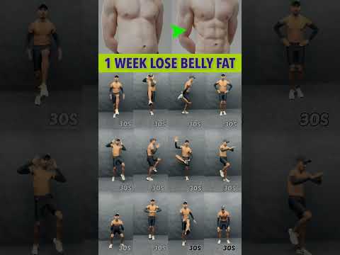 Belly fat workout #fitnessmotivation
