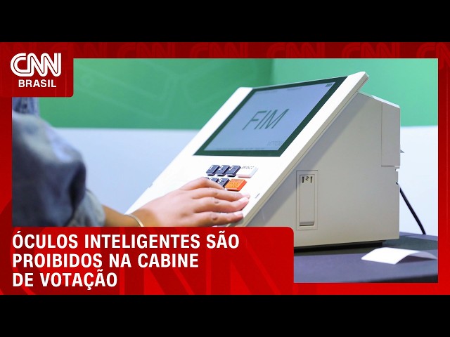 Óculos “inteligentes” são proibidos nas cabines de votação | CNN 360º