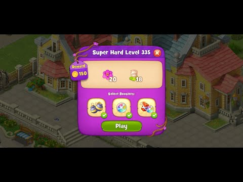 Gardenscapes Level 335