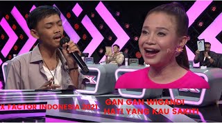 Download lagu GAN GAN WIGANDI - HATI YANG KAU SAKITI | X FACTOR INDONESIA 2021 mp3