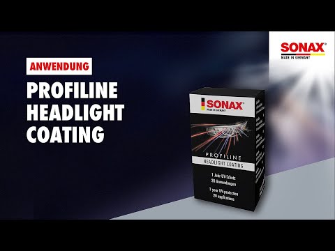 Керамическое защитное покрытие для пластиковых фар SONAX PROFILINE Headlight Coating UV-filter (276541)