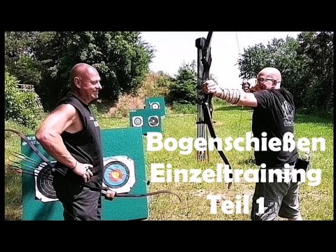Teil 1 - 63# ILF Falkenholz Individual training mit Daniel. Thomas Brugger Bogensport Extrem archery