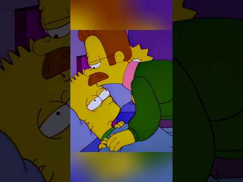 Flanders became a father for Bart #simpsons #shorts