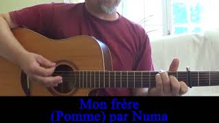 Mon frère (Pomme) reprise guitare voix