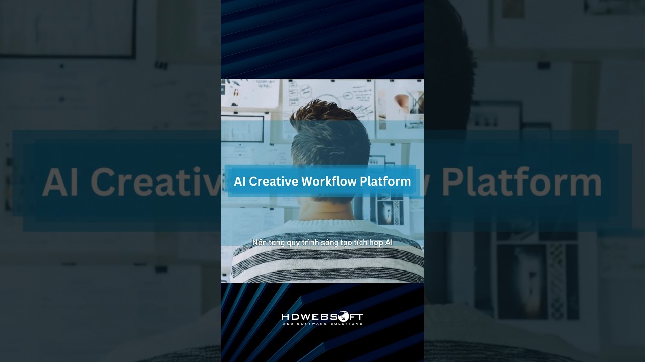 Piattaforma di flusso di lavoro creativo con AI | HDWEBSOFT