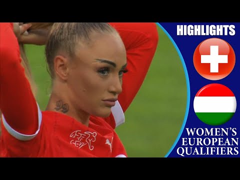 Switzerland vs Hungary || HIGHLIGHTS || Women's Euro 2025 Qualifiers