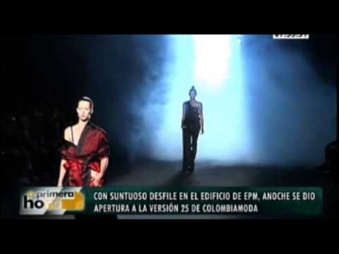 El diseñador Colombo-Francés Haider Ackermann da apertura oficial a la feria Colombiamoda 2013