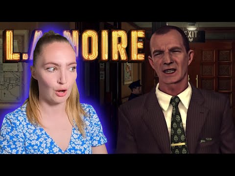 I don't have good intuition! | First Time Playing L.A. NOIRE Full Gameplay - Part 1