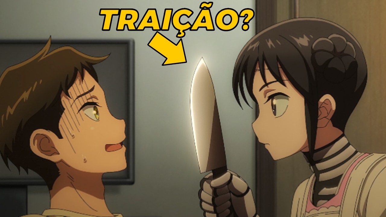 🇧🇷JOVEM ADULTO teve um FILHO COM SUA EMPREGADA ROBÔ DOMÉSTICA vive uma vida AMOROSA! Anime Recap (8)
