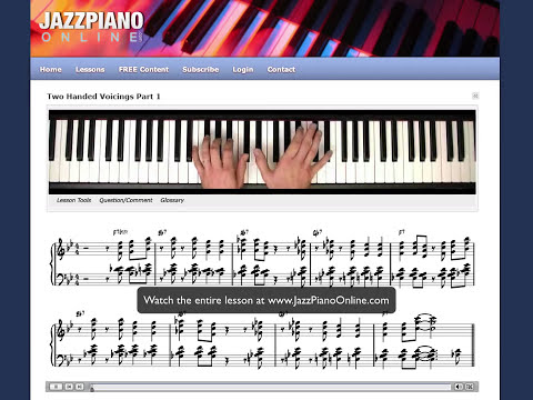Two Handed Voicings Part 1