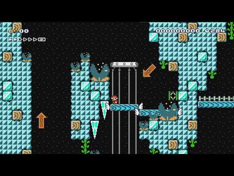 Flimsy Platform Cavern by Pavle - Super Mario Maker 2 - No Commentary 1bu 1bv