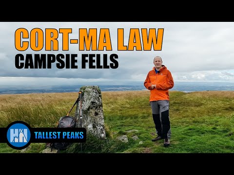 Tallest Peak in North Lanarkshire | Cort-ma Law | Campsie Fells, Lecket Hill