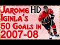 Jarome Iginla S 50 Goals In 2007 08 HD