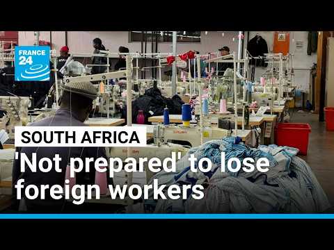 South Africa's textile industry in crisis after migrant workers fled the country