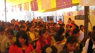 Angeles Volando, Parroquia de San Bernabe Amaxac; Tlaxcala