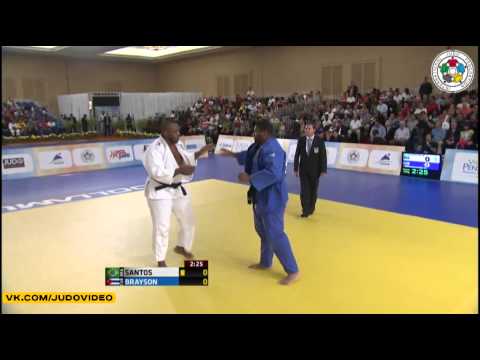 2013 Grand Prix Miami +100kg Bronze Medal] SANTOS Walter (BRA)   BRAYSON Oscar (CUB)