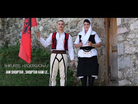Shkurte Hadergjonaj   Jam Shqiptar , Shqiptar kam le.. - (Official Video 4K)