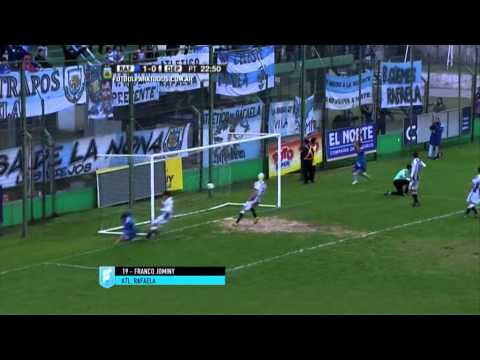Gol de Jominy. Rafaela 1 - Merlo 0. 16vos. de final. Copa Argentina 2015. FPT.