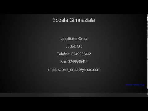 Scoala Gimnaziala Orlea
