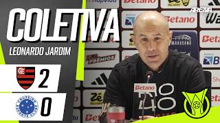 COLETIVA LEONARDO JARDIM | AO VIVO | Flamengo x Cruzeiro - Brasileirão 2026