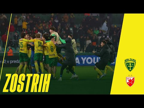 Zostrih UYL | MŠK Žilina U19 - FK Crvena Zvezda U19 2:0 (1:0), 7:6 na penalty