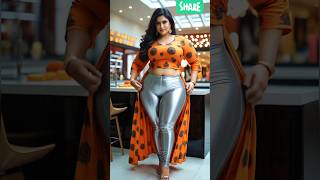 Download lagu Desi Glam dengan Legging Metalik 🔥✨ #PlusSizeQueen #EthnicGlam #Shorts mp3