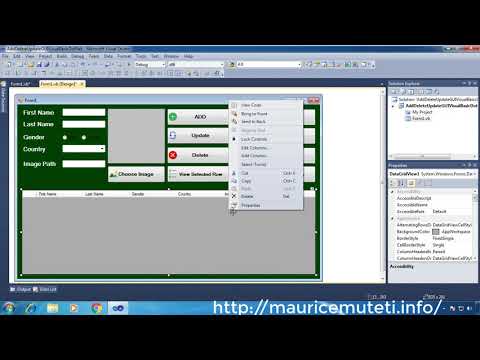VB.NET GUI TUTORIAL #21 (ADD, EDIT, UPDATE, DELETE) - How To Import Data From Excel To DataGridView