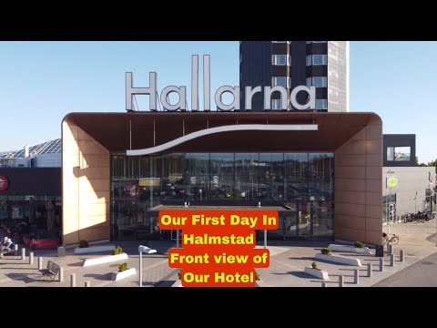 First Day of LaxaCupen in Halmstad (Mall beside our Hotel)