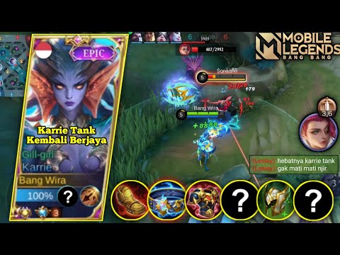 NEW SEASON 29 ! LANGSUNG COBAIN KARRIE TANK DAN DIKOMBINASIKAN DENGAN EMBLEM TERBARU SAAT INI - MLBB