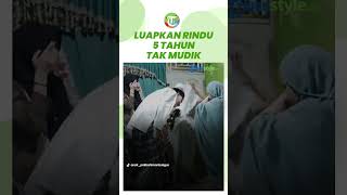 5 Tahun Tak Mudik, Pemuda Ini Rindu Sampai Sujud di Kaki Orangtua, Tangis Si Bungsu Jadi Bukti