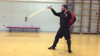 Military sabre guards lesson 2
