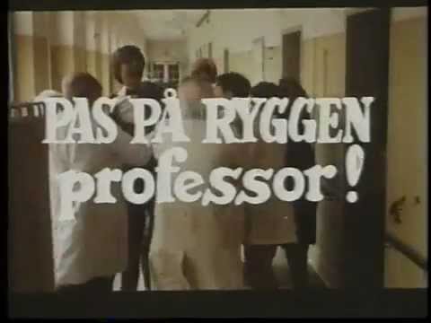 Jens Okking's Pas på ryggen, professor! (Danish trailer) [In danish]