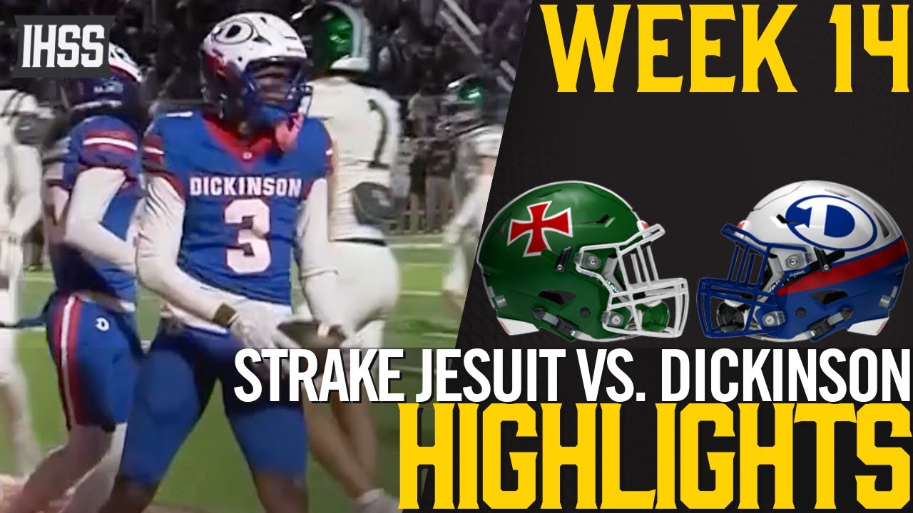 Dickinson Gators Soar to 13-0 with Dynamic Win Over Strake Jesuit!